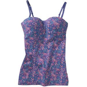 LEI Jrs Portia Molded Cup Crochet Detail Floral Cami~NWT~LAST CHANCE~ENDS 7/5!